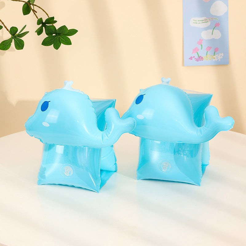 Wholesale Double Airbag Inflatable Water Sleeve Equipment Cartoon Arm Swimming Ring